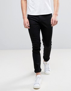 Черные зауженные джинсы Cheap Monday-Черный