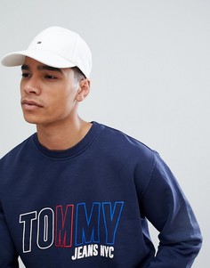Белая бейсболка Tommy Hilfiger-Белый