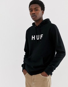 Худи с логотипом HUF-Черный