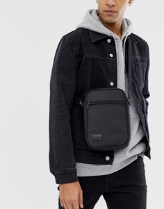 Черная сумка с нашивкой ASOS DESIGN-Черный