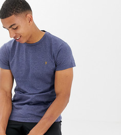 Темно-синяя футболка с логотипом Farah Gloor эксклюзивно для ASOS-Темно-синий