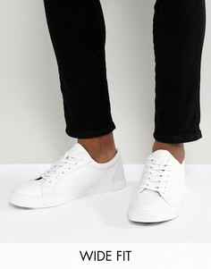 Белые кроссовки для широкой стопы ASOS DESIGN-Белый