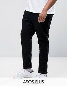Черные джинсы скинни ASOS DESIGN Plus-Черный