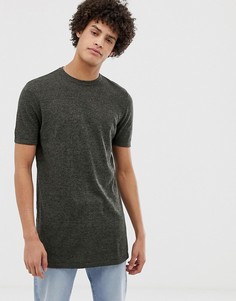 Футболка цвета хаки ASOS-Зеленый
