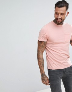 Oversize-футболка с карманом Another Influence-Розовый