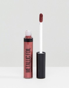 Яркая жидкая губная помада с оттенком металлик Maybelline Color Sensational-Красный