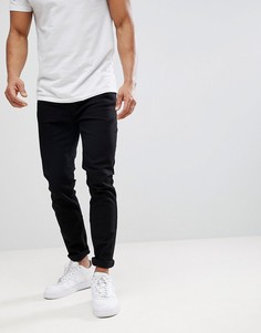 Черные зауженные джинсы Burton Menswear-Черный