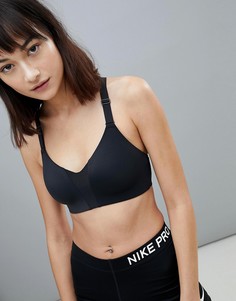 Черный бюстгальтер с поддерживающим эффектом Nike Training Rival