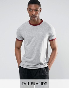 Футболка Brave Soul TALL-Серый