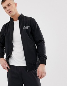Спортивная куртка со светоотражающим принтом ASOS 4505-Черный