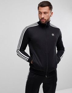 Черная спортивная куртка adidas Originals adicolor Beckenbauer CW1250-Черный
