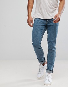 Синие джинсы скинни ASOS DESIGN-Синий