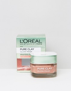 Очищающая маска для придания сияния LOreal Paris-Бесцветный Loreal