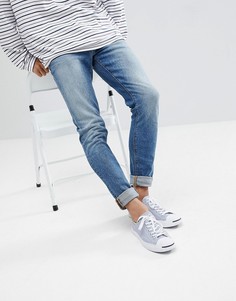 Синие джинсы скинни в винтажном стиле ASOS DESIGN-Синий