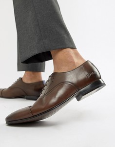 Коричневые кожаные оксфордские туфли Ted Baker Murain-Коричневый