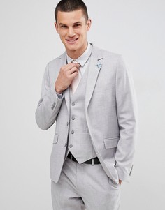 Пиджак узкого кроя Gianni Feraud Wedding-Серый