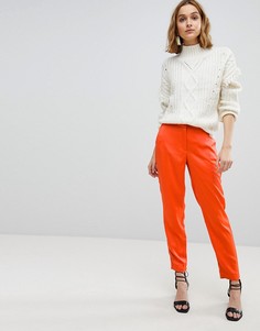 Брюки-сигареты в стиле 80-х Vero Moda-Красный