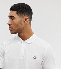 Белая однотонная футболка-поло Fred Perry эксклюзивно для ASOS-Белый