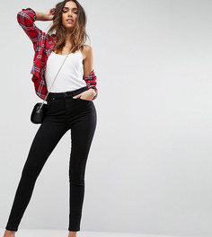 Черные премиум-джинсы с завышенной талией ASOS DESIGN \Sculpt me\"-Черный
