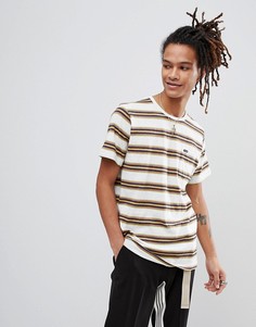 Футболка в полоску Volcom Belfast-Белый