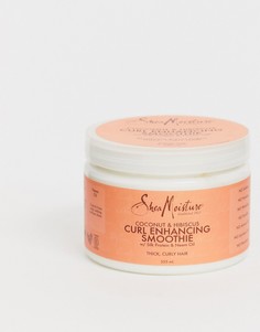 Разглаживающее средство для волос с экстрактами кокоса и гибискуса Shea Moisture Curl & Shine-Бесцветный