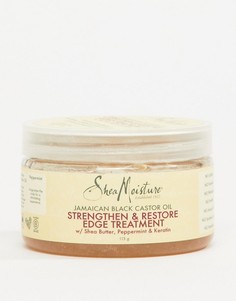 Укрепляющее и восстанавливающее средство для ухода за волосами с черным касторовым маслом Shea Moisture-Бесцветный