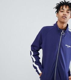 Синяя спортивная куртка с полосками Sixth June эксклюзивно для ASOS-Синий