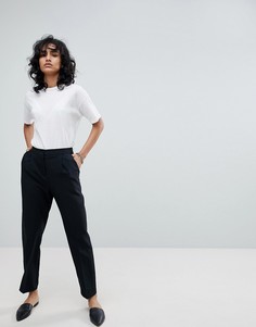 Зауженные брюки ASOS DESIGN-Черный