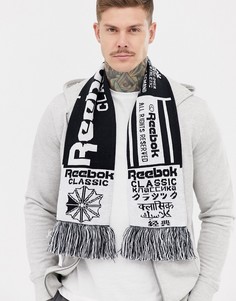 Черный футбольный шарф Reebok DH3559