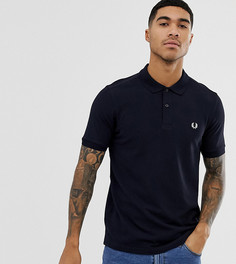Темно-синяя однотонная футболка-поло Fred Perry эксклюзивно для ASOS-Темно-синий