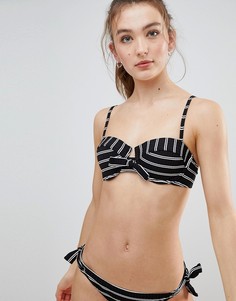 Бикини топ-бюстье в полоску Seafolly-Мульти