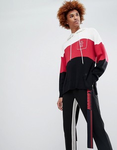 Oversize-худи с лентой D-Antidote-Белый