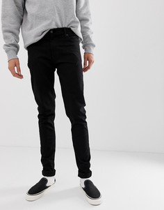 Черные джинсы скинни Weekday TALL-Черный