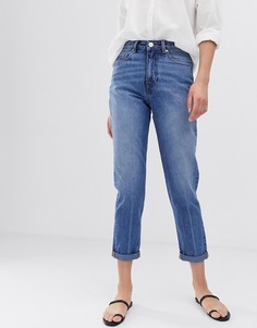 Выбеленные джинсы из неэластичного денима в винтажном стиле ASOS DESIGN Recycled Ritson-Синий