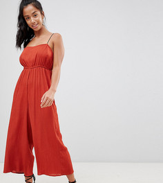 Комбинезон ASOS DESIGN Petite Pinny-Красный