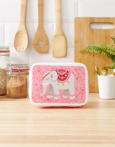Коробка для завтрака с рисунком слона Sass & Belle-Мульти