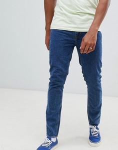 Синие облегающие суженные книзу джинсы Cheap Monday-Синий