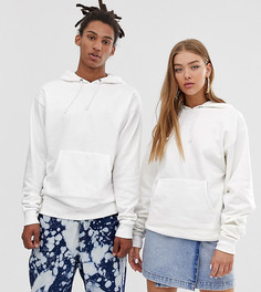 Белый худи COLLUSION Unisex