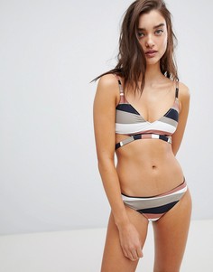 Классические плавки бикини с полосками Calvin Klein-Мульти
