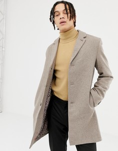Классическое пальто с добавлением шерсти Harry Brown premium-Коричневый