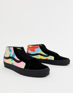 Камуфляжные кроссовки Vans SK8-Mid Reissue VN0A3MV8ULX1-Мульти