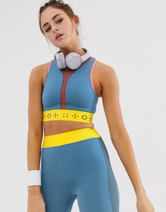 Бюстгальтер с сетчатой вставкой на спине ASOS 4505-Мульти