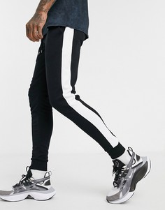 Облегающие джоггеры ASOS DESIGN-Черный