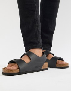 Черные сандалии Birkenstock Milano-Черный