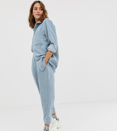 Вельветовые свободные брюки ASOS MADE IN KENYA - jumbo-Синий