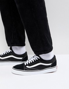 Черные кроссовки Vans Old Skool vd3hy28-Черный