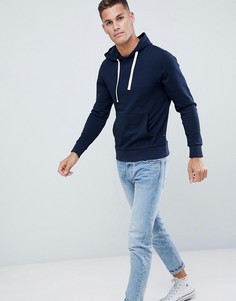 Темно-синий худи Jack & Jones Essentials