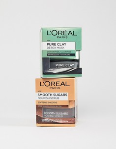 Набор очищающих средств LOreal Essential - СКИДКА 16%-Бесцветный Loreal