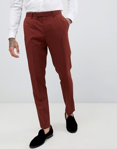 Облегающие брюки цвета ржавчины River Island-Красный