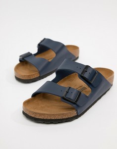 Синие сандалии Birkenstock Arizona birko-flor-Синий